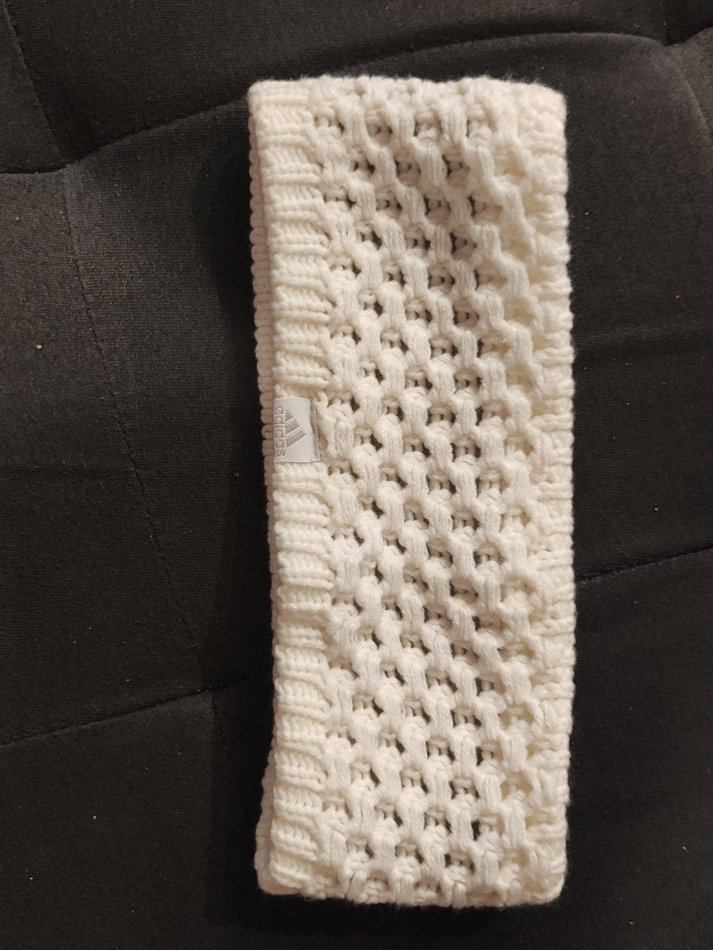 Adidas Women's Cream Knit Headband